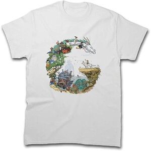 Studio Ghibli Characters Tee | XXL | New |